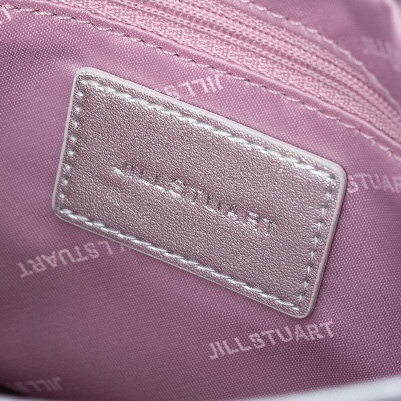 JILL STUART パフィ ポシェット シルバー