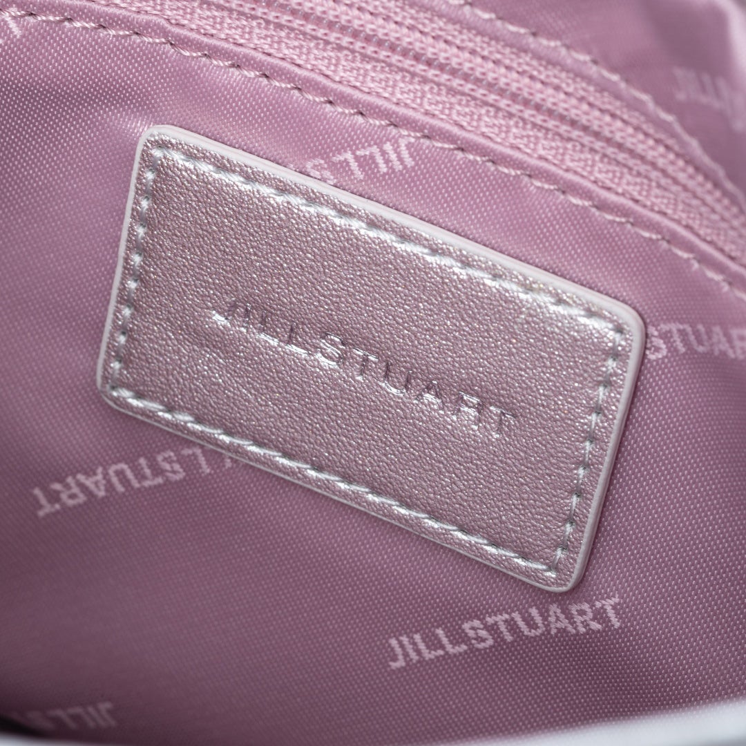 JILL STUART パフィ ポシェット シルバー