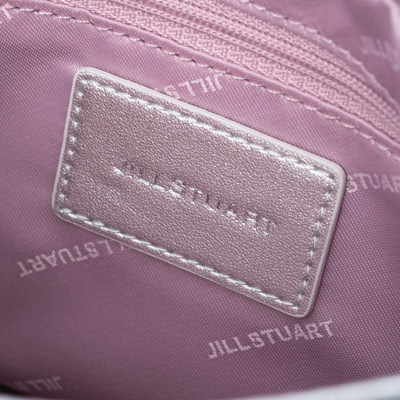 JILL STUART パフィ ポシェット シルバー