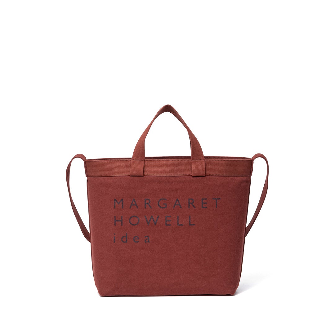 MARGARET HOWELL idea キーレイ 2WAYトート レンガ