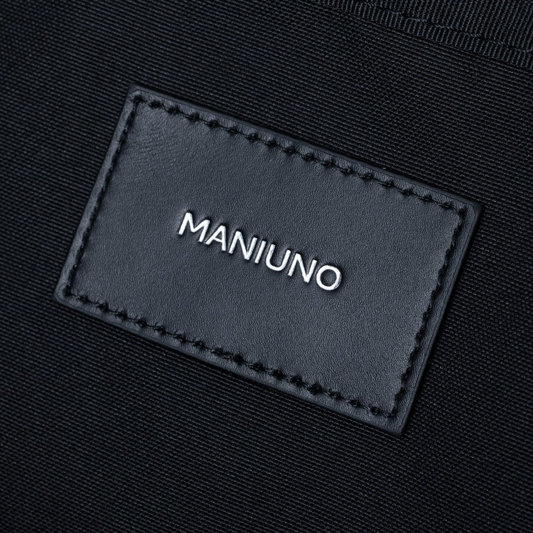 MANIUNO ヘリンボーン トートバッグ(L)【MUMH6DT1】 グレー