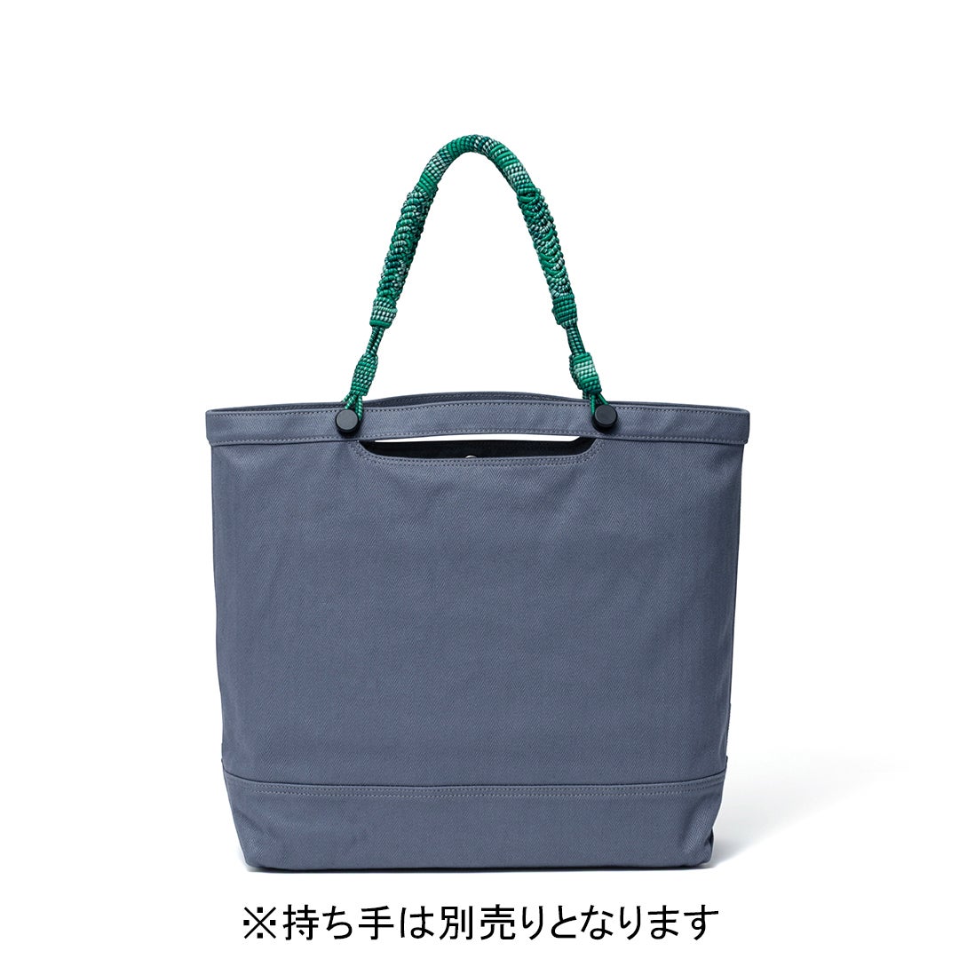 MANIUNO ヘリンボーン トートバッグ(L)【MUMH6DT1】 グレー
