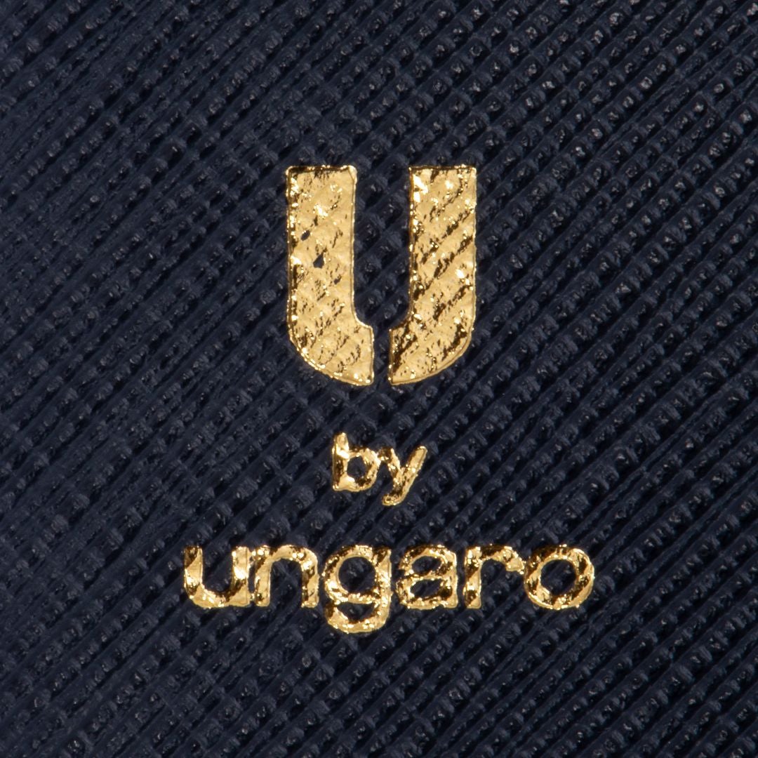 U by ungaro アイガー 口金長財布 ネイビー