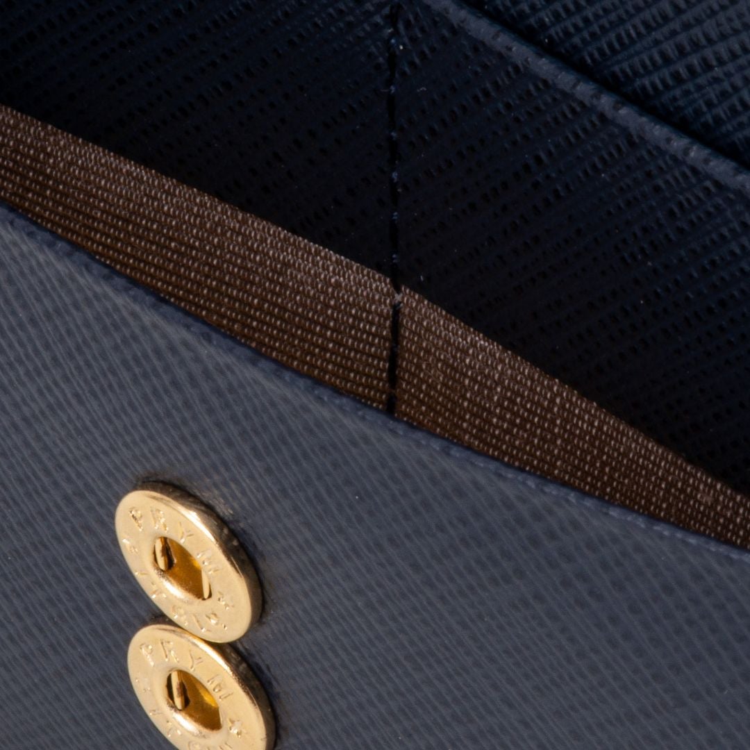 U by ungaro アイガー 口金長財布 ネイビー