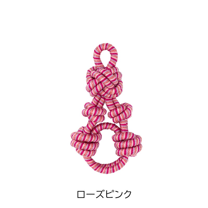 MANIUNO デッドストックファブリック スクエアミニトート(M) チャーム：ローズピンク