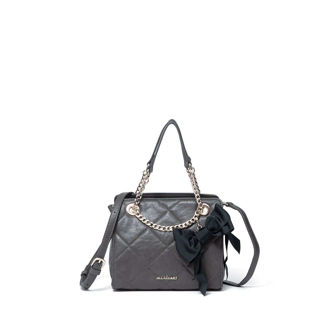 JILL STUART レディ 2WAYミニトート グレー