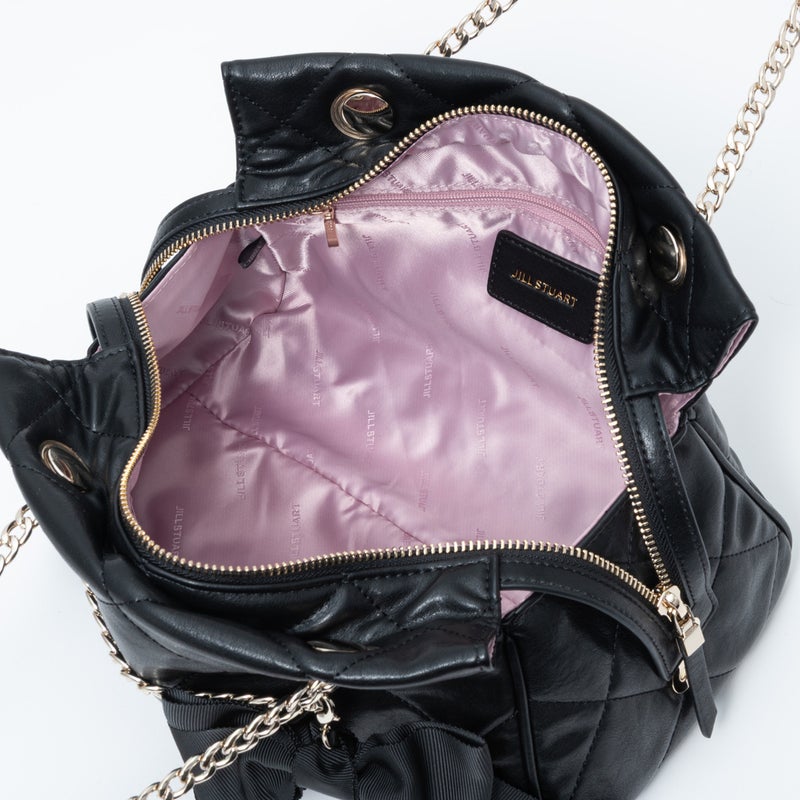 JILL STUART レディ ボストン ブラック