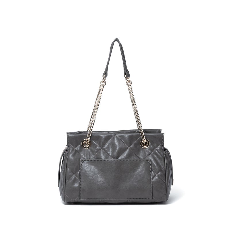 JILL STUART レディ ボストン グレー