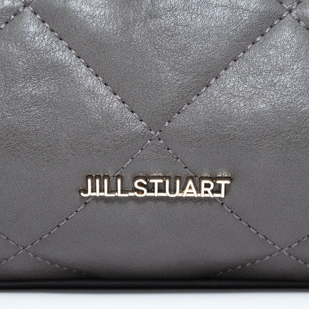 JILL STUART レディ ボストン グレー