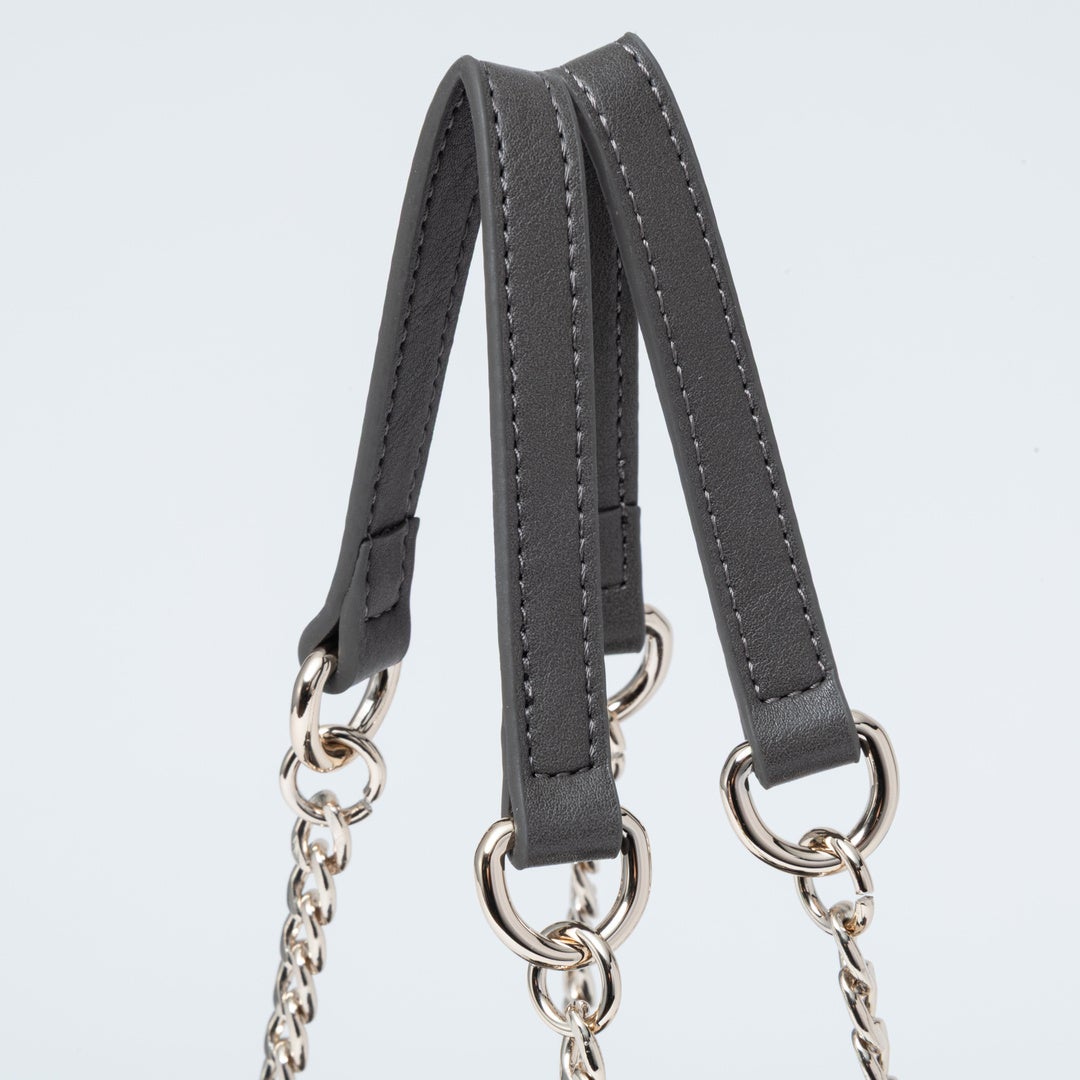 JILL STUART レディ ボストン グレー