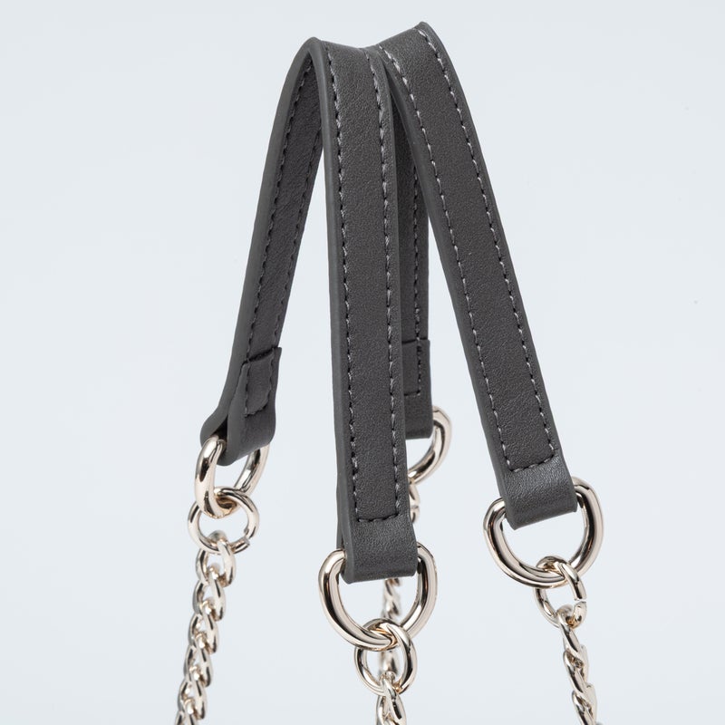 JILL STUART レディ ボストン グレー