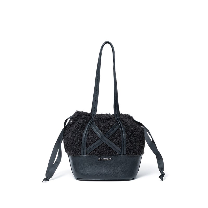 JILL STUART プードル トート ブラック