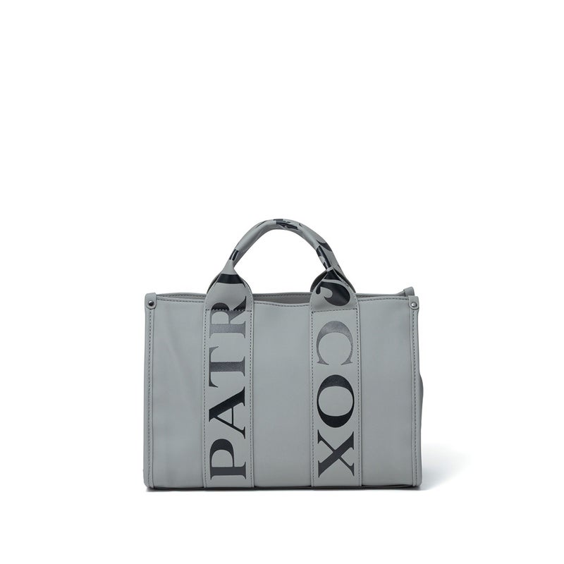 PATRICK COX TYPO トートバッグ グレー