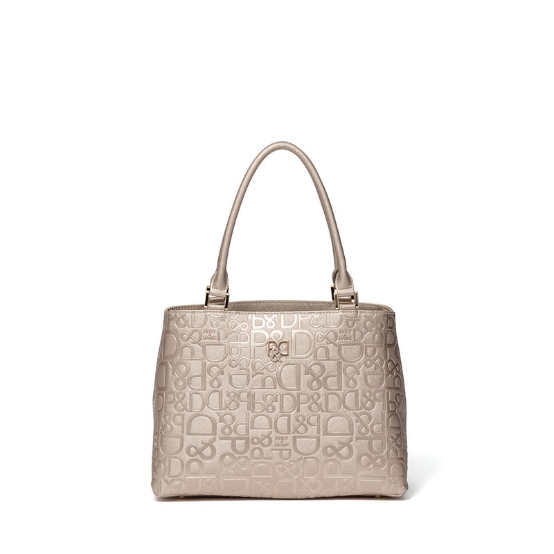 PINKY&DIANNE クリスタル トート ゴールド