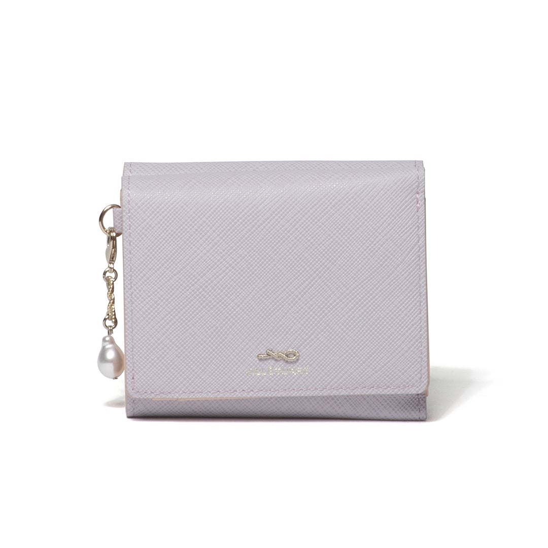 JILL STUART グローリア 三つ折り財布 ラベンダー