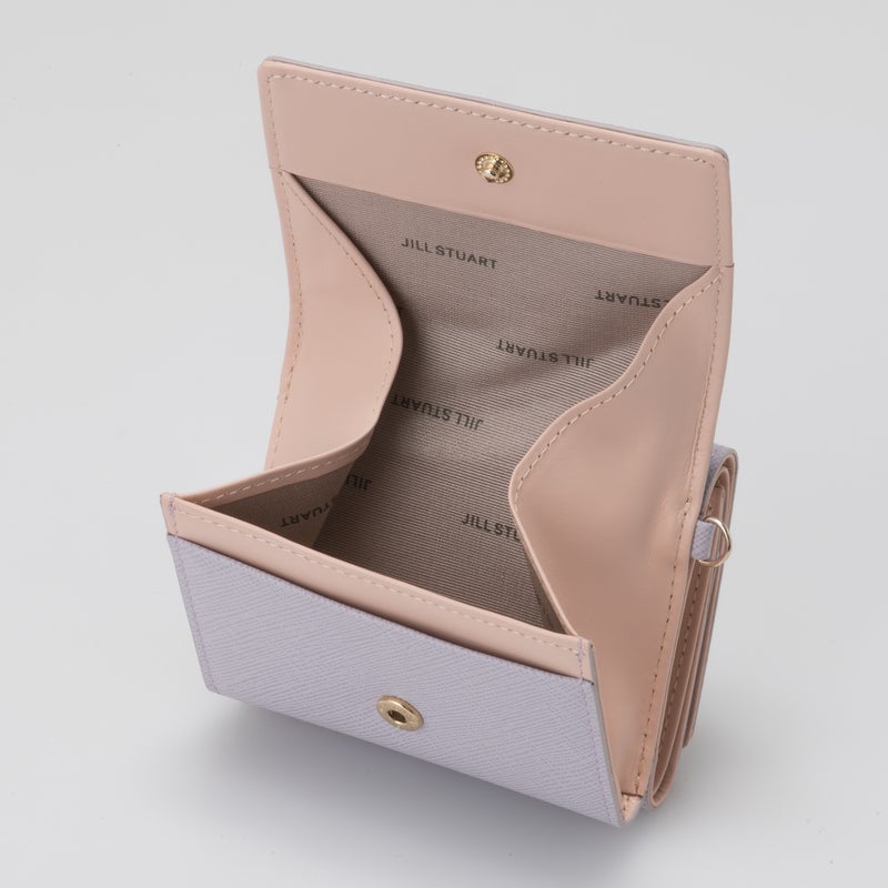 JILL STUART グローリア 三つ折り財布 ラベンダー