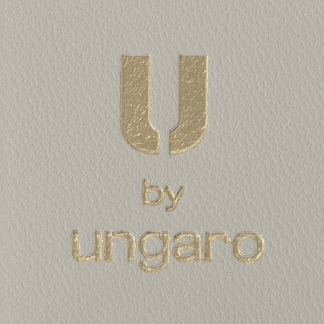 U by ungaro アルバ ダブルファスナー長財布 オフホワイト