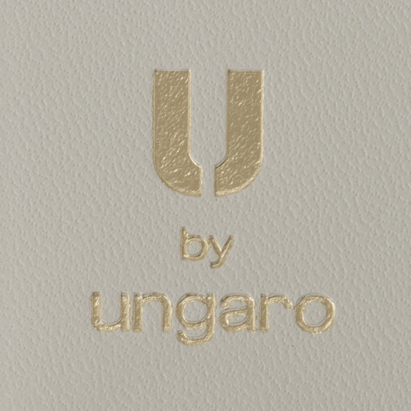 U by ungaro アルバ ダブルファスナー長財布 オフホワイト