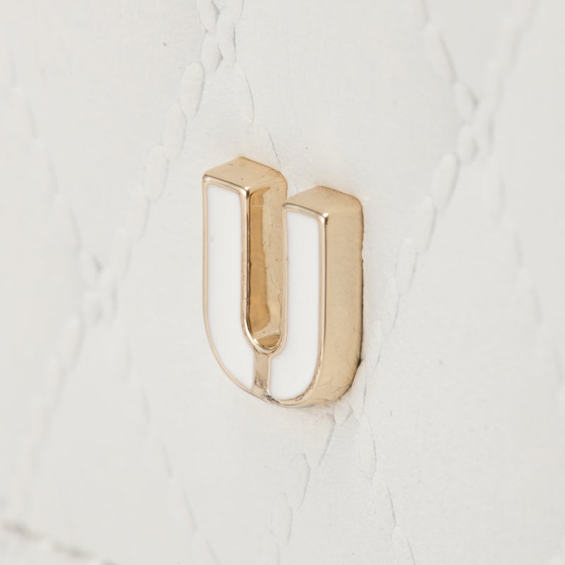 U by ungaro アルバ ダブルファスナー長財布 オフホワイト