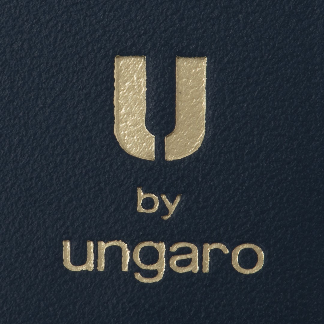 U by ungaro アルバ 二つ折り長財布 ディープブルー