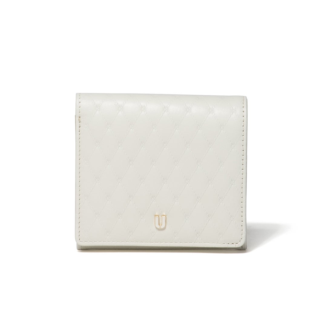 U by ungaro アルバ BOX折り財布 オフホワイト