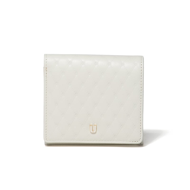 U by ungaro アルバ BOX折り財布 オフホワイト