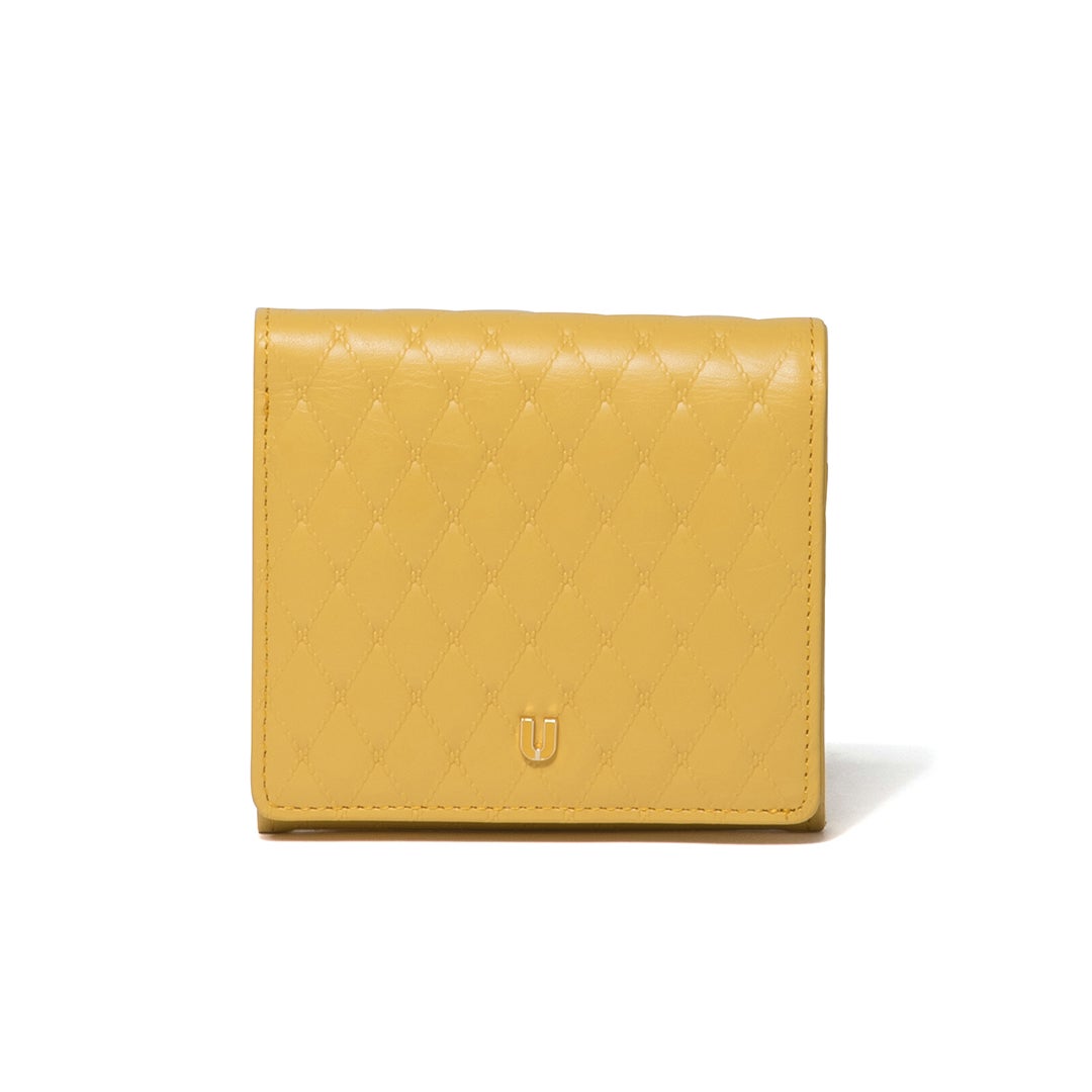 U by ungaro アルバ BOX折り財布 イエロー