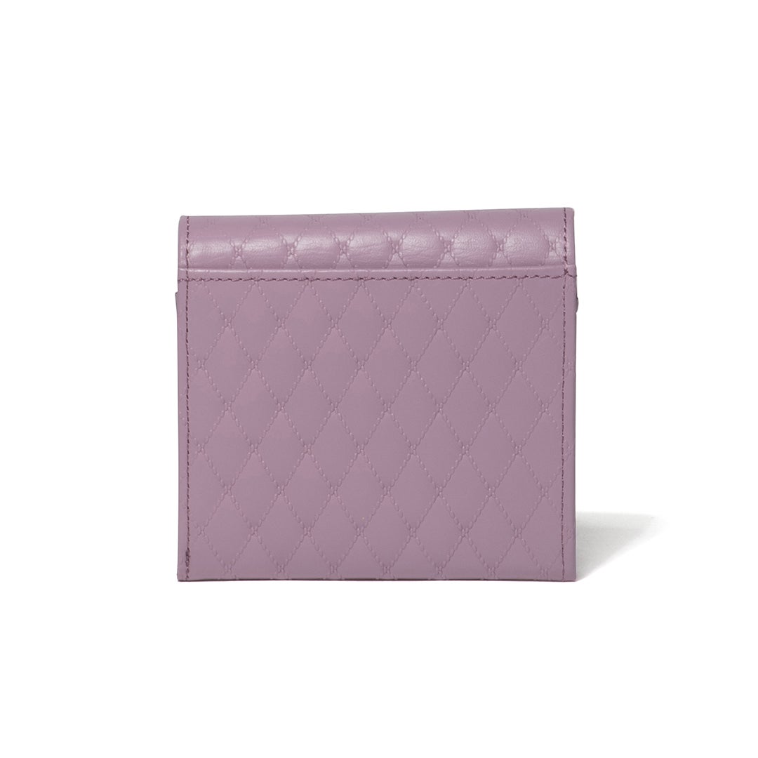 U by ungaro アルバ BOX折り財布 ラベンダー