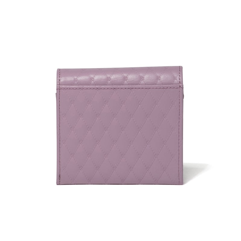 U by ungaro アルバ BOX折り財布 ラベンダー