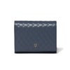 U by ungaro アルバ L字ファスナー折り財布 ディープブルー