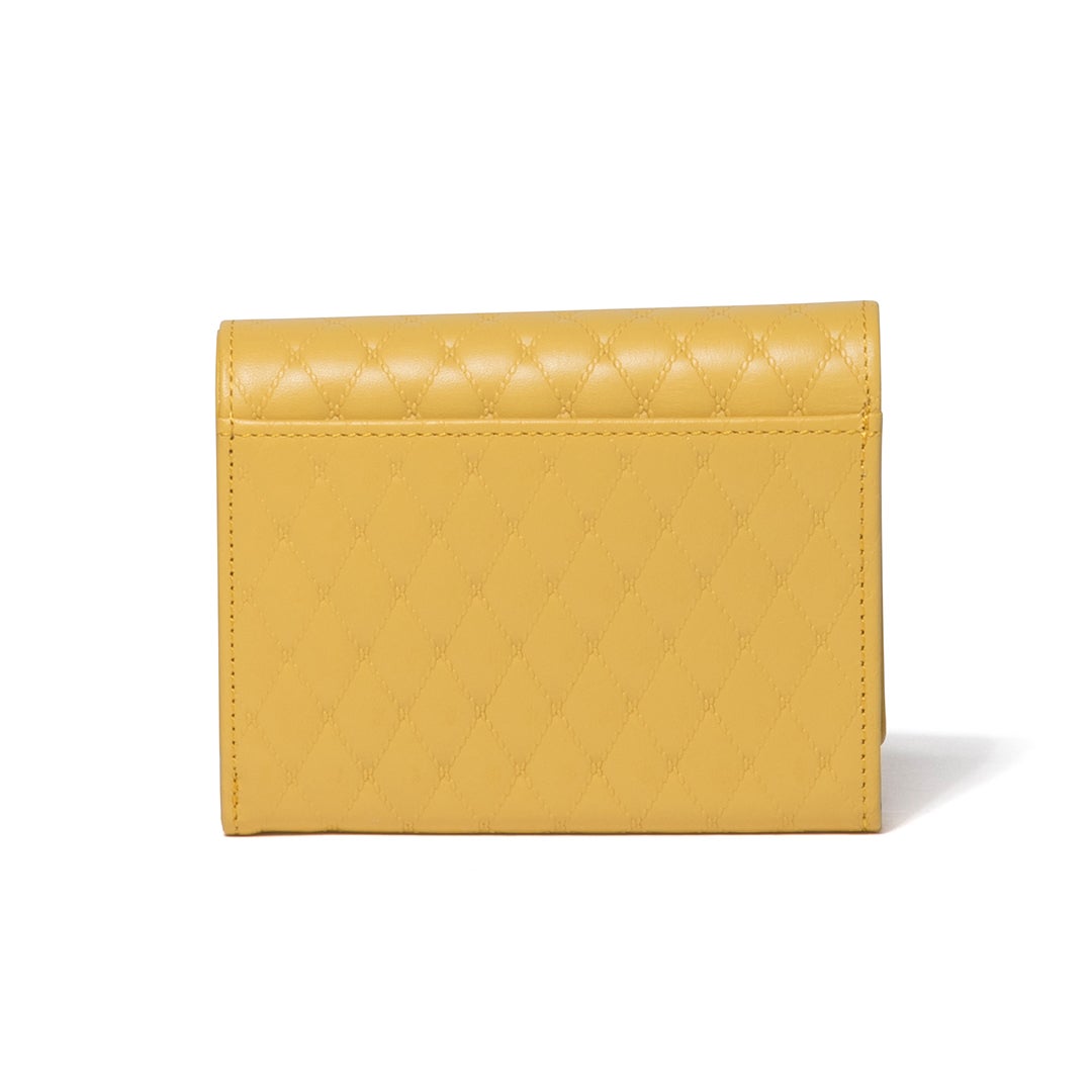 U by ungaro アルバ L字ファスナー折り財布 イエロー