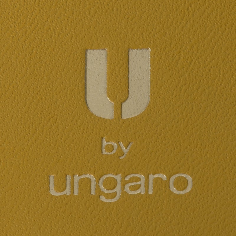 U by ungaro アルバ L字ファスナー折り財布 イエロー
